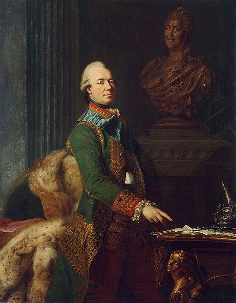 Alexander Roslin Portrait of Count Chernyshev oil painting image